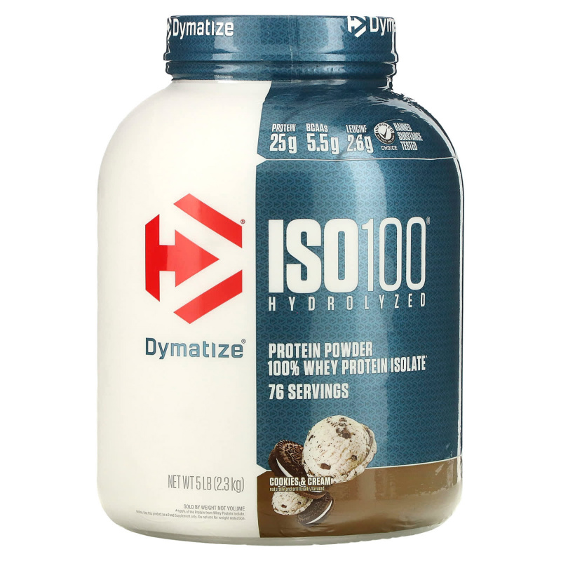 DYMATIZE - ISO-100 Cookies and Cream 5lb